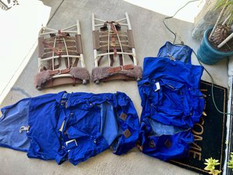 Vintage Camp Trails (The Sequoia) Hiking Backpack Set 