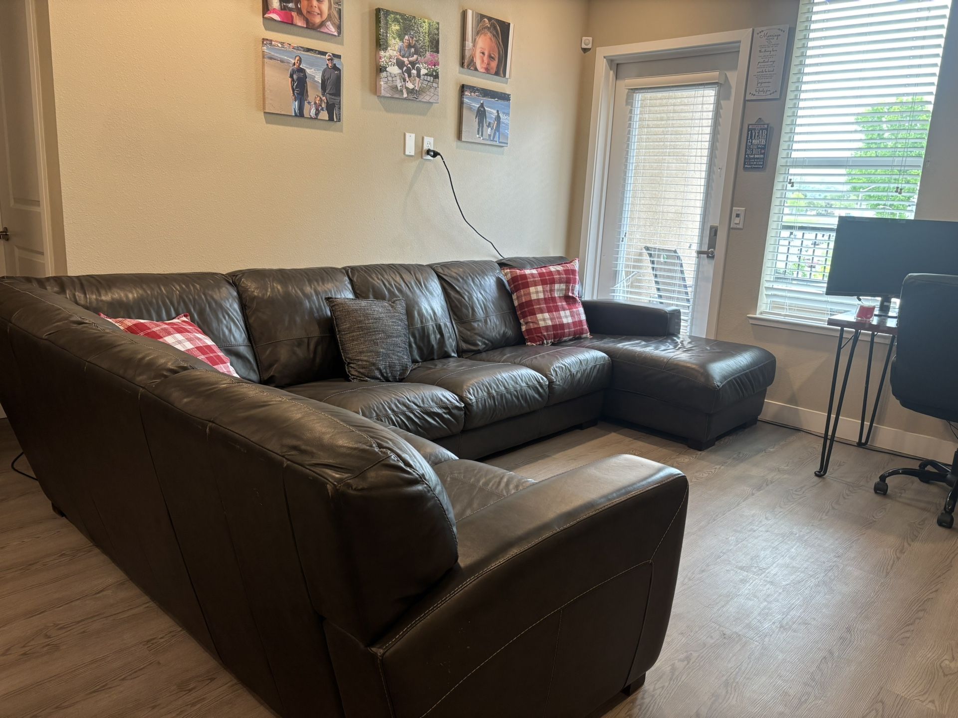 Leather Sectional Sofa