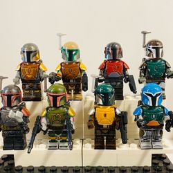 Star Wars Mandalorian Minifigures Space Army | New Custom LEGO Compatible Toys