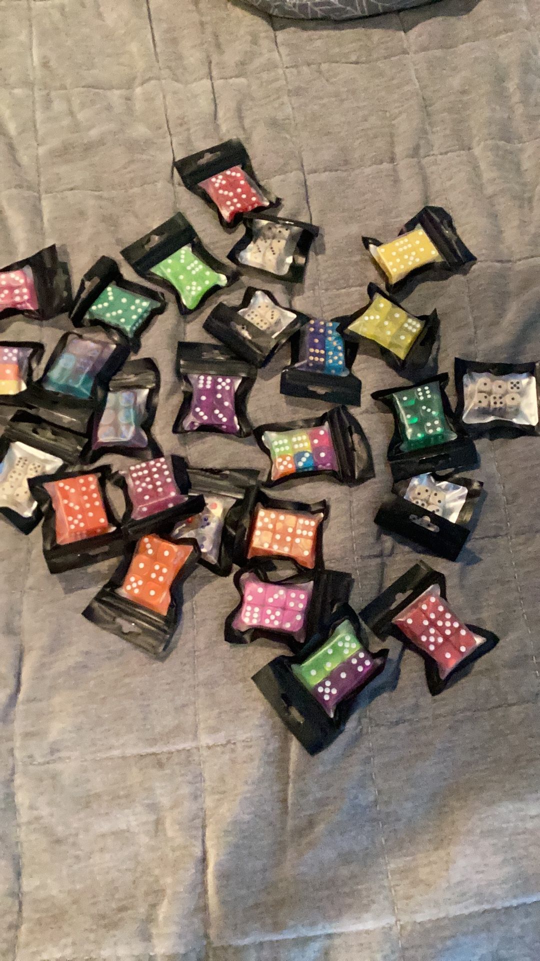 Dice 6 For $5.00 Many Colors