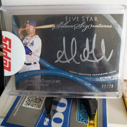 Dodgers Adrian Gonzalez Certified Autograph Card