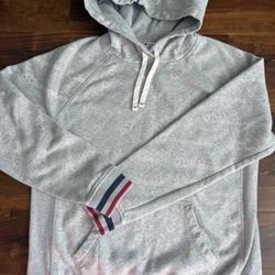 Champion Authentic Sweatshirt Hoodies Men Sz Large All Over Prints Logo Pullover