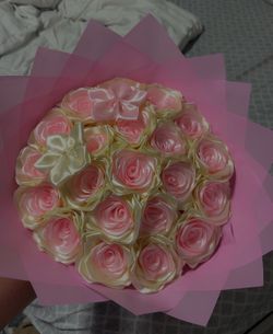 Pink and Creme Eternal bouquet