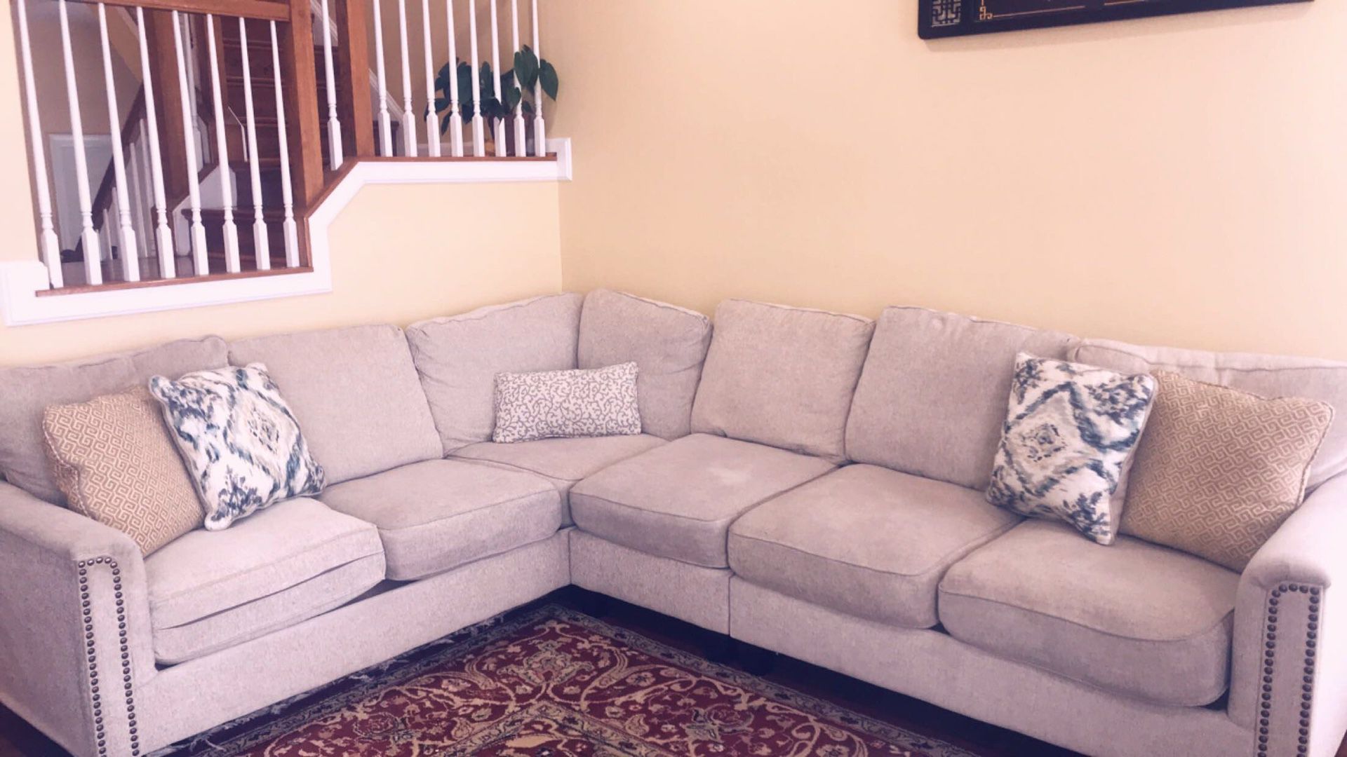 Living Room Sectional (and coffee table)