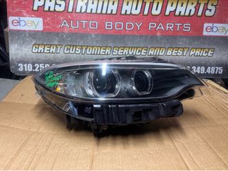 2014-2015-2016-2017 BMW 2 SERIES F22 F23 RIGHT SIDE HEADLIGHT AFS HID XENON OEM used