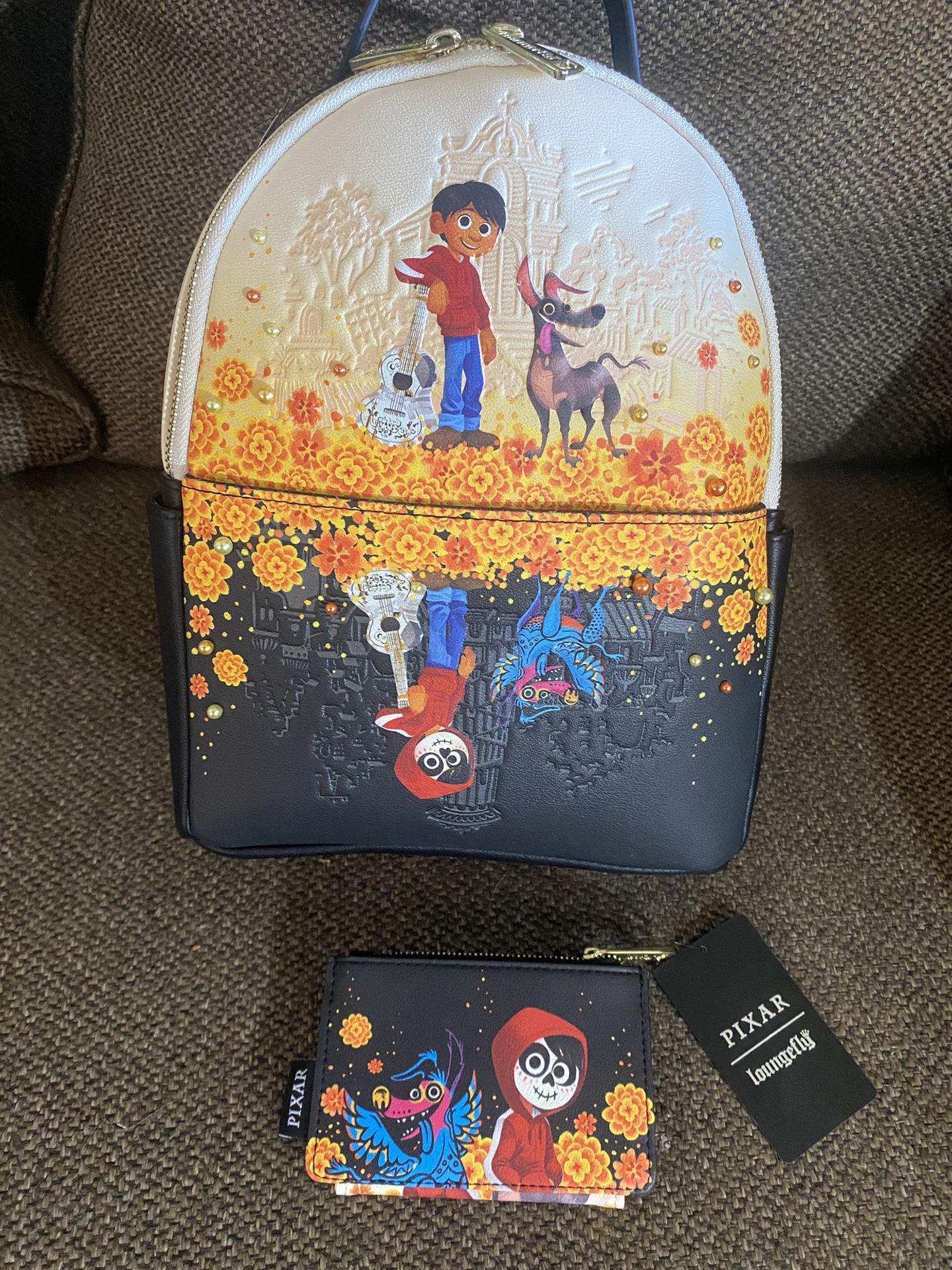 Loungefly Coco Mini Backpack And Wallet Set