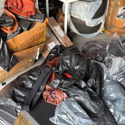Stock Lot of Leather Jackets for Men and Women