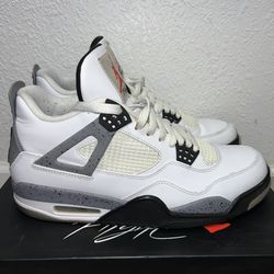 Air Jordan 4 White Cement Size 10 *****NO TRADES***** 100% Authentic
