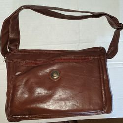 Vintage Brown Leather Purse