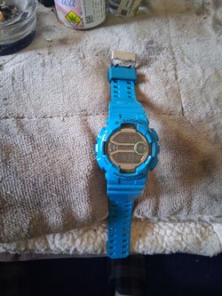 Uni Sex Rare Color Light Blue G Shock Watch
