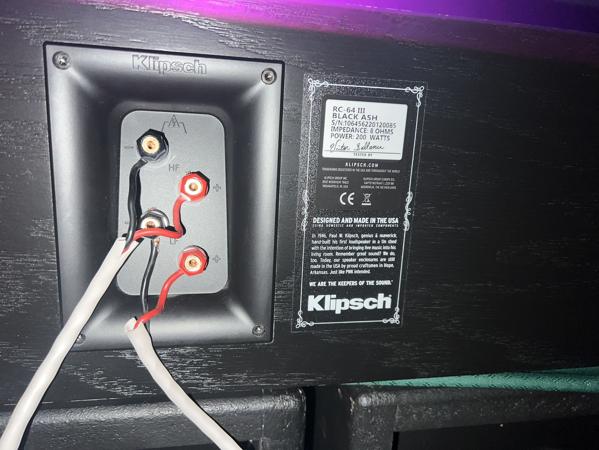 Klipsch RC64 III