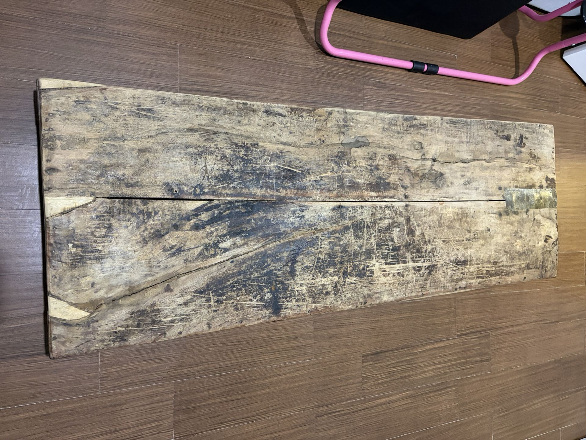 Reclaimed Wood Table (Legs Fold)