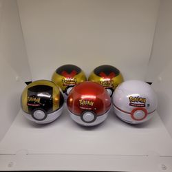 Pokemon Cards Pokeball Tin