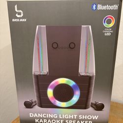 Bass Jaxx Dancing Light Show Karaoke Bluetooth Speaker