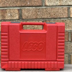 Vintage 80s Lego Case Full Of Legos