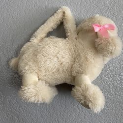 POODLE PLUSH PURSE DOGGY BAG NEW
