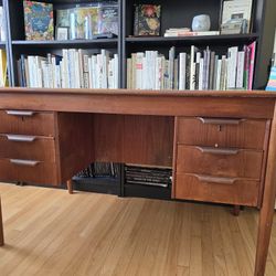 Mid Century Modern Teak Desk