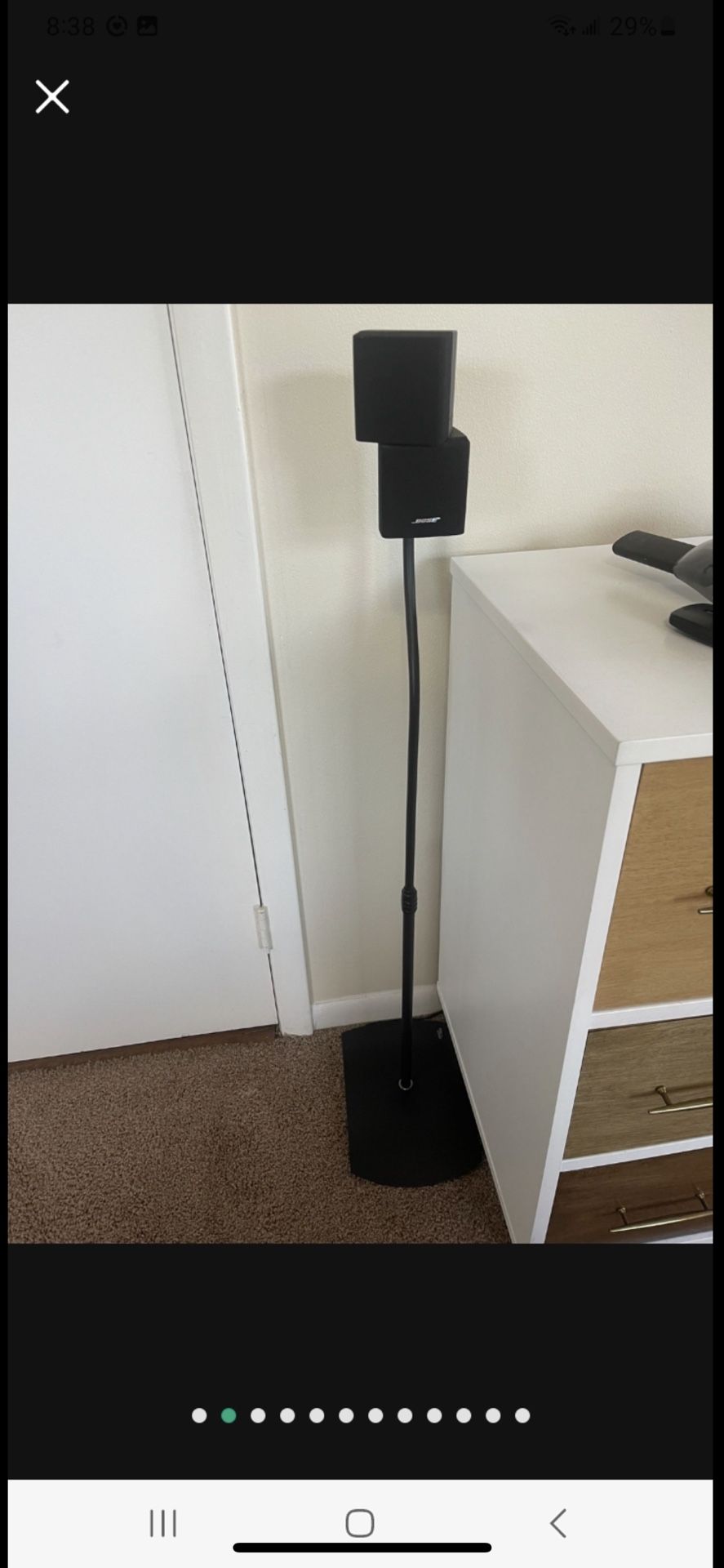 Audio System Bose y Receiver Sony