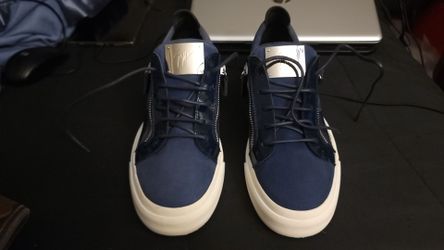 Giuseppe Zanotti “Frankie” Low-Top Sneakers – Men’s – Blue – Like New - Size 11
