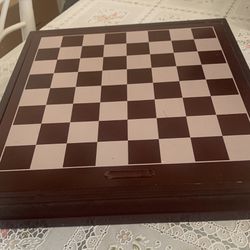 Cardinal Game Gallery Chess Checkers & Chinese Checkers Set W/ Wooden Box 