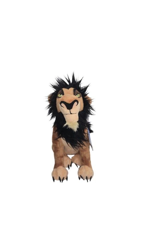 The Lion King Scar Plush Stuffed Animal Toy Villain Lion 14” The Disney Store