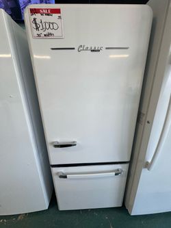 Classic 30” single door fridge 20% Off