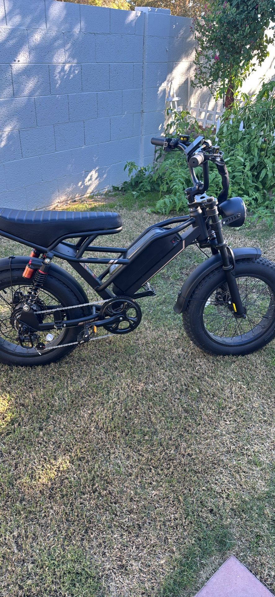 YR 20 Electric Bike Black 20”