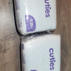 Cuties Diapers Size 5-  $5 Ppu