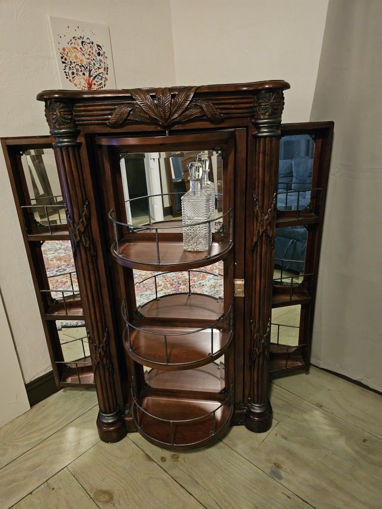 Interesting Bar/bookcase Cabinet