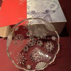 Crystal Footed Bowl