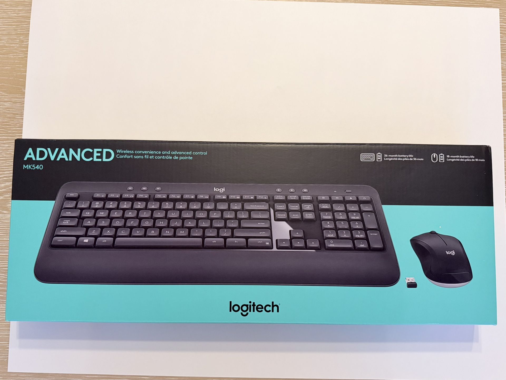 Never Opened Logitech Keyboard And Mouse