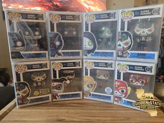 Dia De Los DC funko pop set