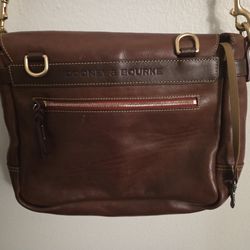 Handbag --DOONEY & BOURKE CHESTNUT LEATHER