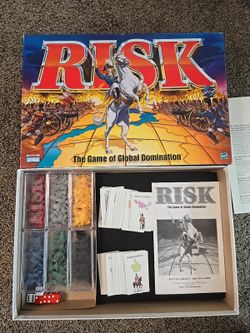 Parker Brothers RISK 1998 Complete Strategy Game Vintage