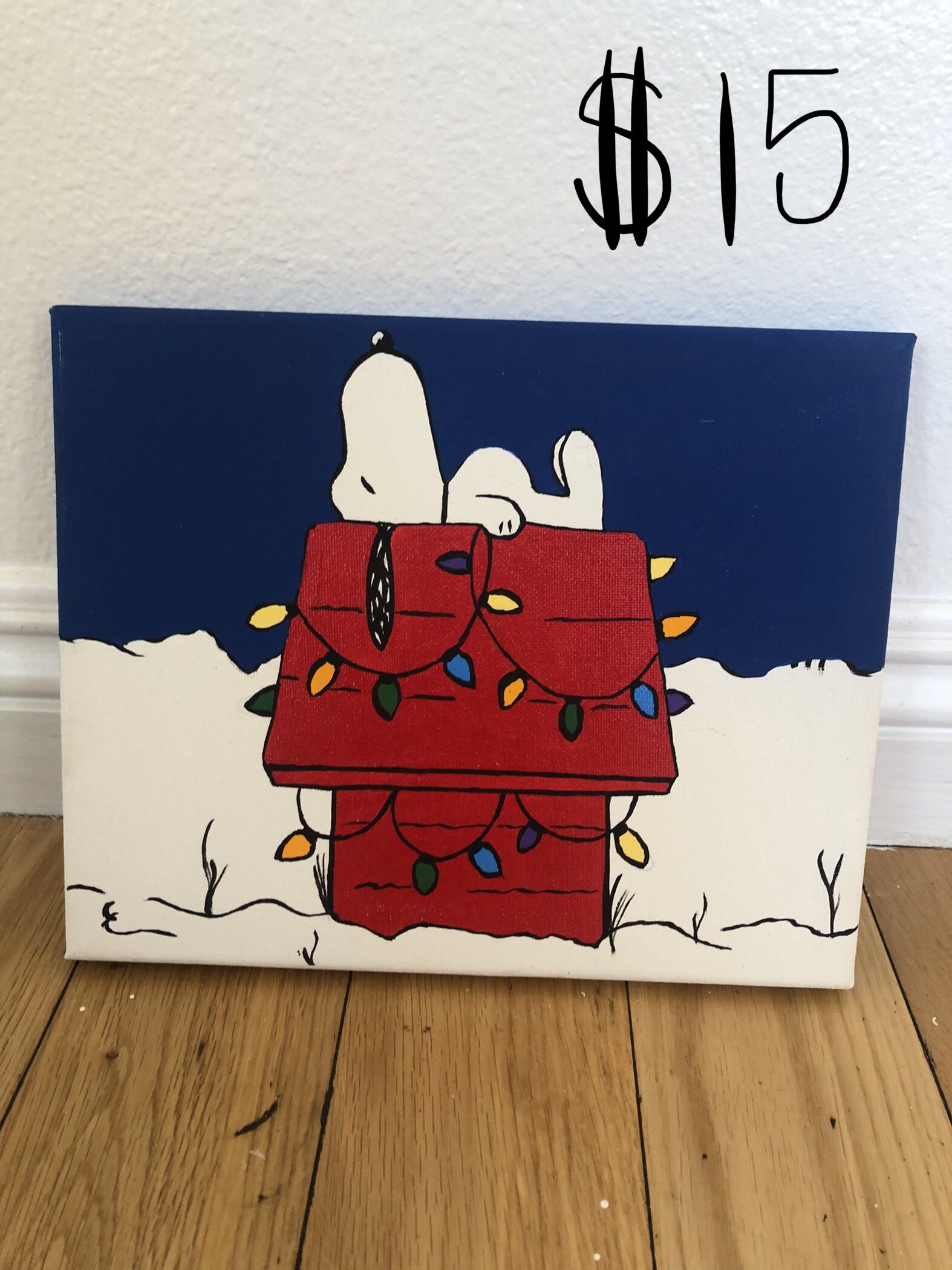 Snoopy Christmas Art
