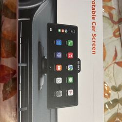 Wireless Carplay Touchscreen with 4K Dash Cam, 10.26"Portable Apple Carplay & Android Auto