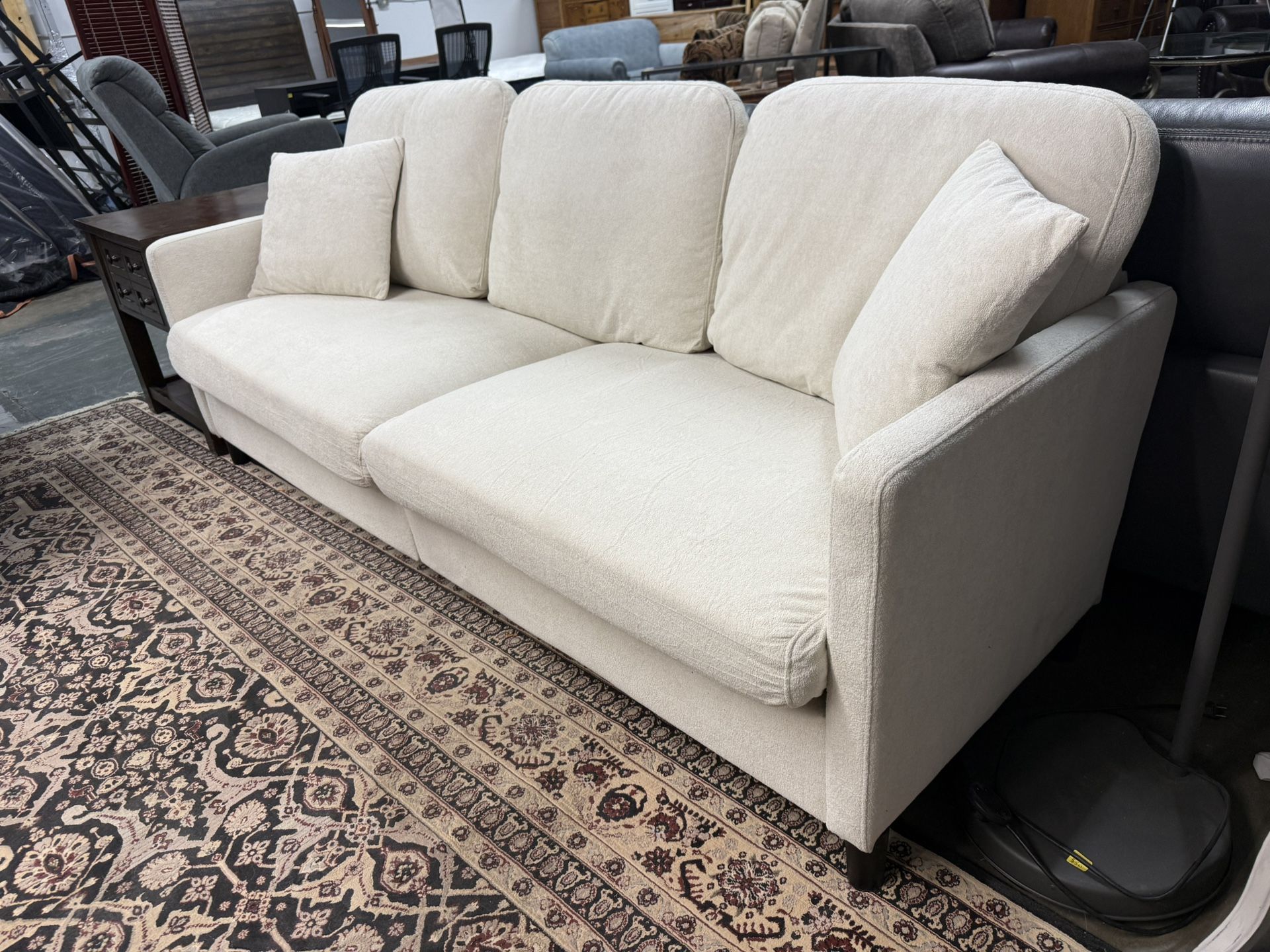 Chic Cream Sofa — Clean, Modern & In Excellent Condition