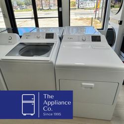 Whirlpool Top load washer and Dryer