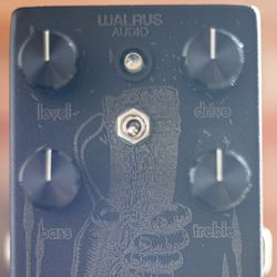 Walrus Audio Warhorn Blackout - Black Friday 2017 | limited edition mid-range overdrive pedal