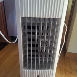 25-INCH Evaporative Air Cooler, Swamp Cooler Air Conditioner w/Double Tanks, Smart Timer, 4 Ice Packs, 60W Windowless Air Conditioner, 70° Oscillation