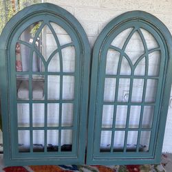 Pair Of Pier One Wooden Arches Large