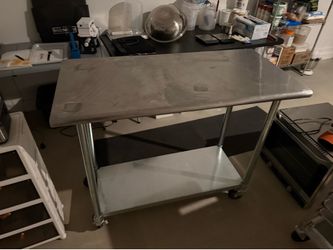 FREE Stainless steel table