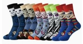 HALLOWEEN 🎃 COSTUME (PROP)👻 HORROR MOVIE 🎥 CHARACTER SOCKS 🧦 $5 EACH or 5 for $20  🤡