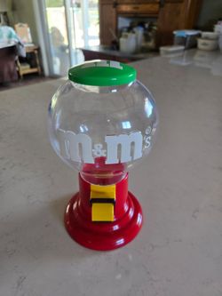 Vintage M & M's plastic candy dispenser
