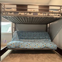 Bunk bed - double bed with convertible sofa