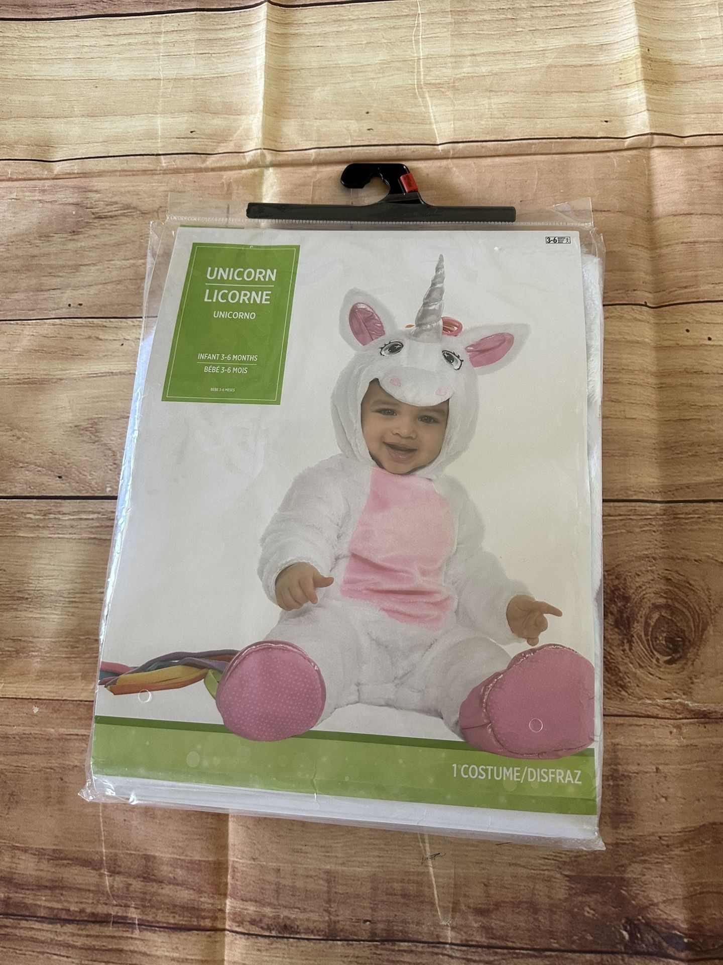 Unicorn baby girl costume size 3-6 months
