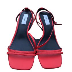NWT REISS Heels / Shoes Size 7 Red Retails 199$