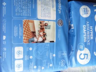 Diaper new #14 packs available cash 60$