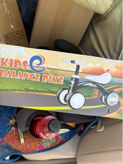 Colorful Lighting Kids Balance Bike