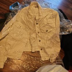 White Jean Jacket 